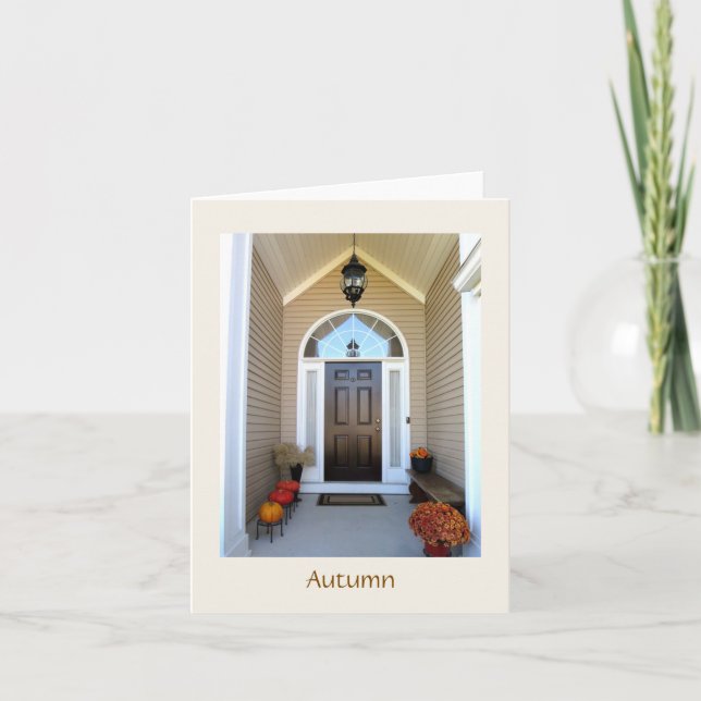 Autumn Again Note Card (Front)