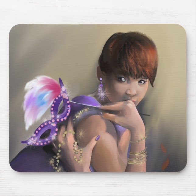 Autumn Allure Mousepad (Front)