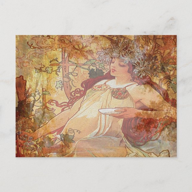 Autumn Angel Postcard (Front)