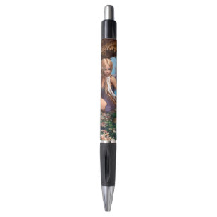 Autumn Angel Woodland Fantasy Art Pen