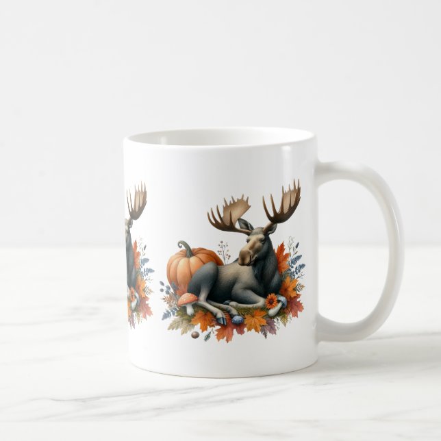 Autumn Animals Coffee Mug (Right)