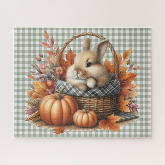 Autumn Animals Puzzle (Horizontal)