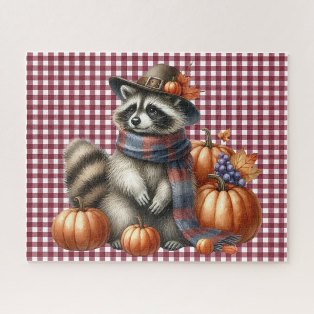 Autumn Animals Puzzle (Horizontal)