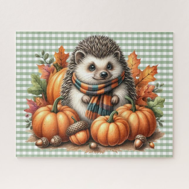 Autumn Animals Puzzle (Horizontal)