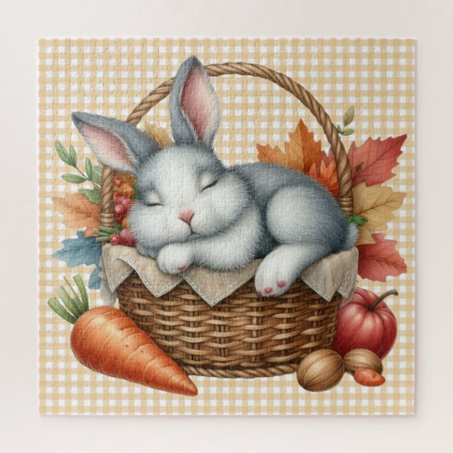 Autumn Animals Puzzle (Vertical)