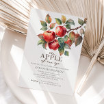 Autumn Apple Baby Shower Invitation<br><div class="desc">Invite all your friends and family to your baby shower this Fall with this cute apple invitation!</div>