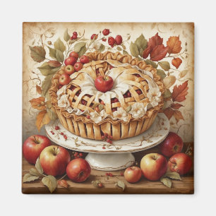 Autumn Apple Pie Magnet