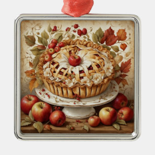 Autumn Apple Pie Ornament