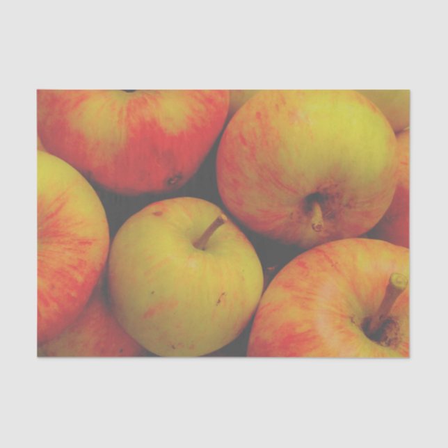 Autumn Apples Tissue Paper (Front)