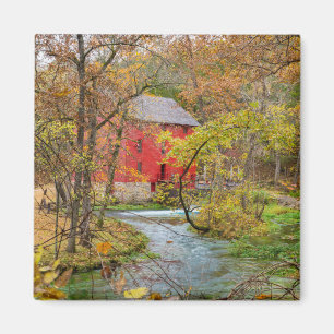 Autumn At Alley Mill Magnet