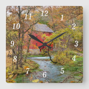 Autumn At Alley Mill Wall Clock