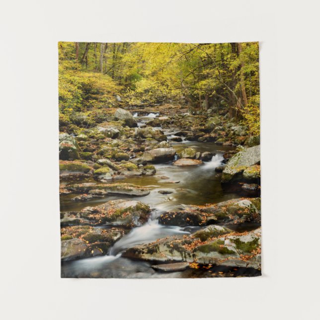 Autumn at Big Creek Tapestry (Front)