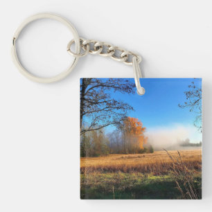 Autumn at Champoeg State Park, Oregon Poster Magne Keychain