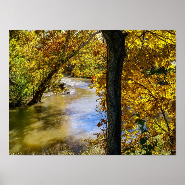 Autumn At James River Bend Poster (Front)