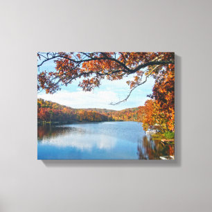 Autumn at Lake Killarney Canvas Print