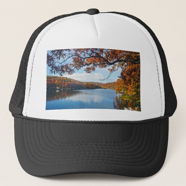 Autumn at Lake Killarney Trucker Hat (Front)