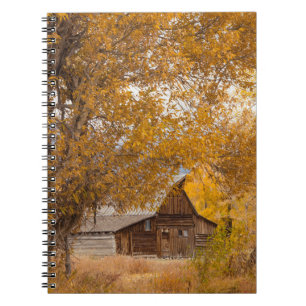 Autumn at Mormon Row Notebook