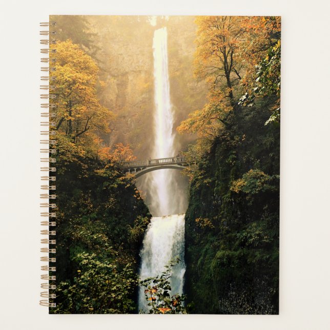 Autumn at Multnomah Falls (Devant)
