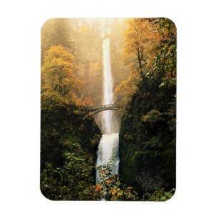 Autumn at Multnomah Falls, OR Magnet