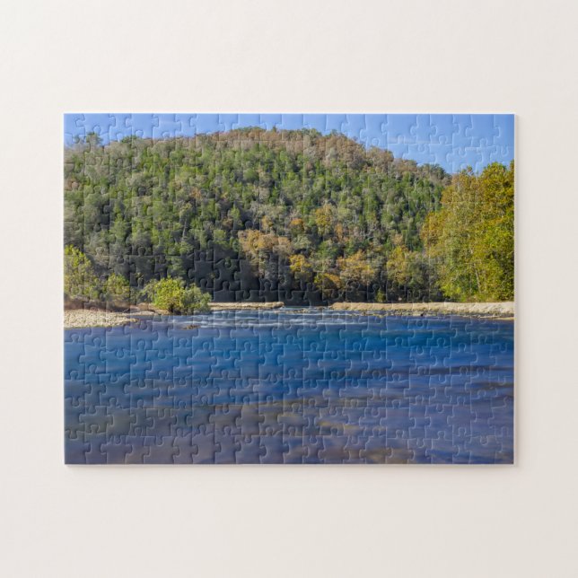 Autumn At North Fork Jigsaw Puzzle (Horizontal)
