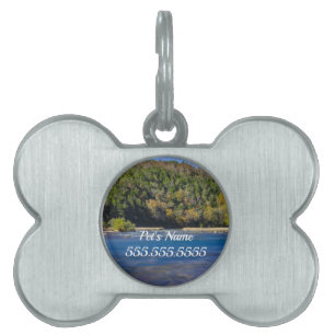 Autumn At North Fork Pet Name Tag