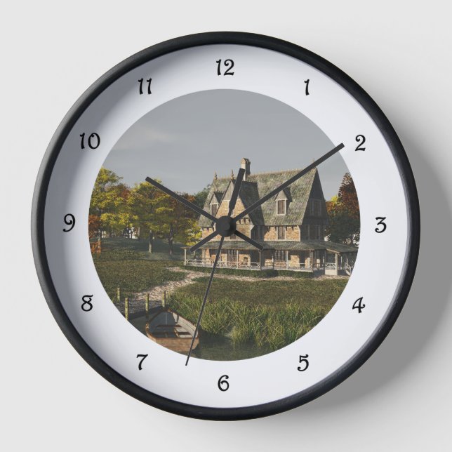 Autumn at the Lake Clock (Front)