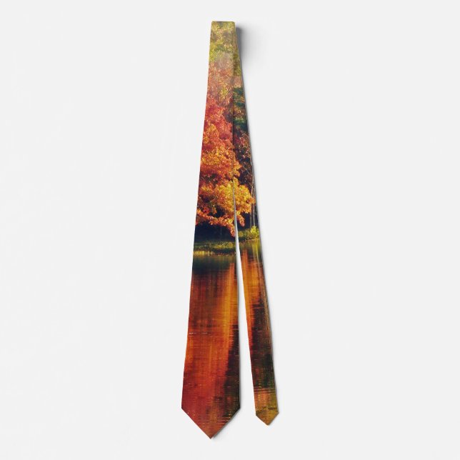 Autumn at the Lake Tie (Front)