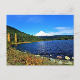 Autumn at Trillium Lake, OR Postcard