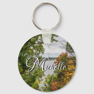 Autumn At Truman Dam Keychain