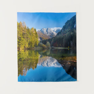 Autumn at Zgornje Jezersko Tapestry