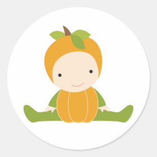 Autumn Baby Shower Stickers