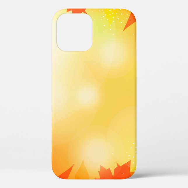 Autumn background bokeh fall nature Case-Mate iPhone case (Back)