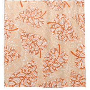 Autumn background. Leaf seamless patternbackground