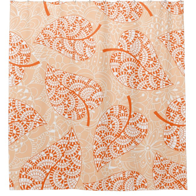 Autumn background. Leaf seamless patternbackground (Front)