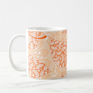 Autumn background. Leaf seamless patternbackground Coffee Mug