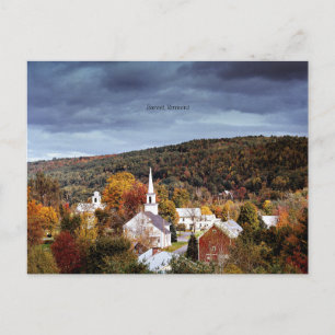 Autumn, Barnet, Vermont Postcard