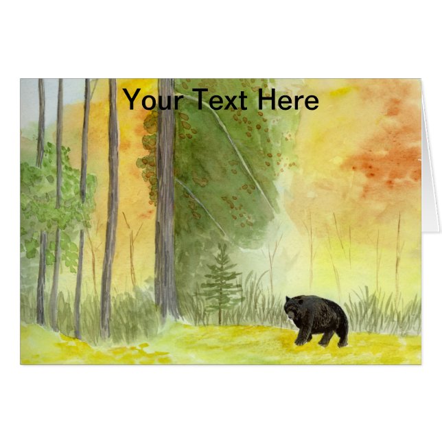 Autumn Bear (Front Horizontal)