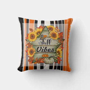 Autumn Beautiful Trendy Thanksgiving Collection Throw Pillow