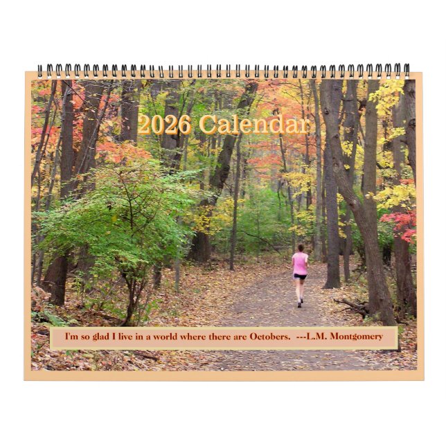 "AUTUMN BEAUTY"  2025 CALENDAR  (Cover)