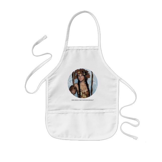Autumn Beauty Kids Apron (Front)