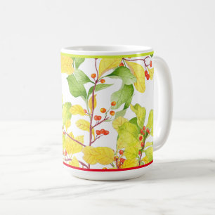 Autumn Berries on a Classic Mug