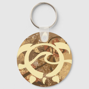 Autumn-BG-Turtle Keychain