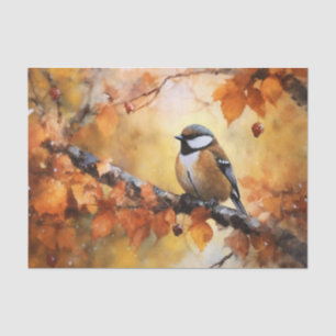 Autumn Bird Tissue Paper