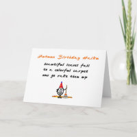 Autumn Birthday Haiku A Funny Happy Birthday Poem
