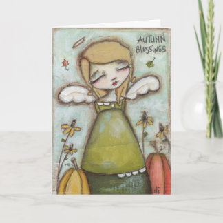 Autumn Blessings - Greeting Card