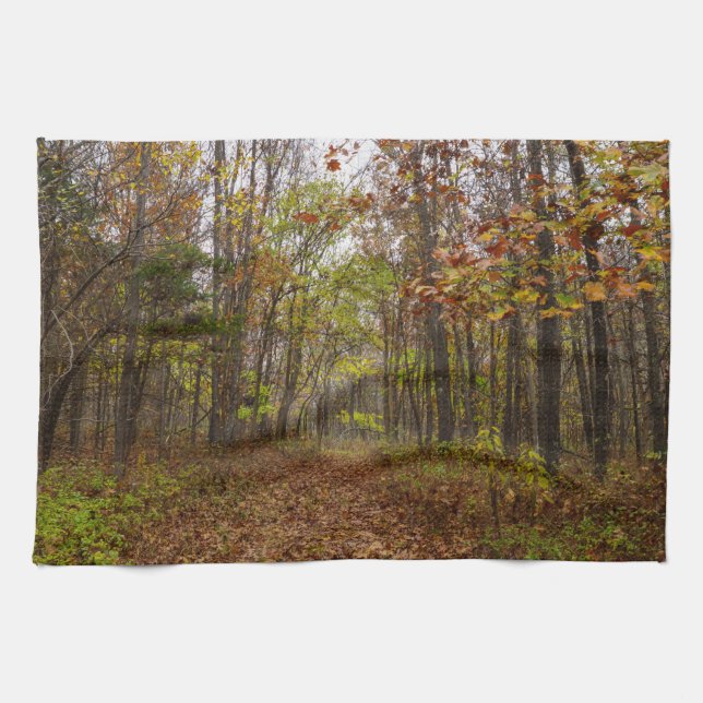 Autumn Bliss Kitchen Towel (Horizontal)