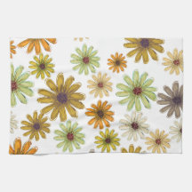Autumn Bouquet Kitchen Towel 2