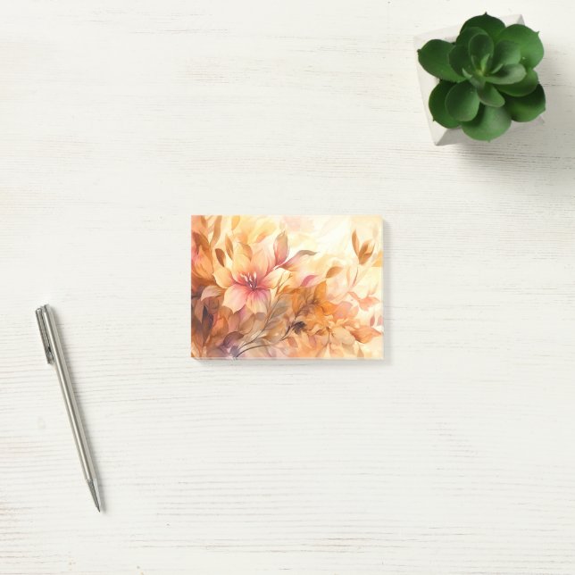 Autumn Bouquet Post-it Notes (Office)