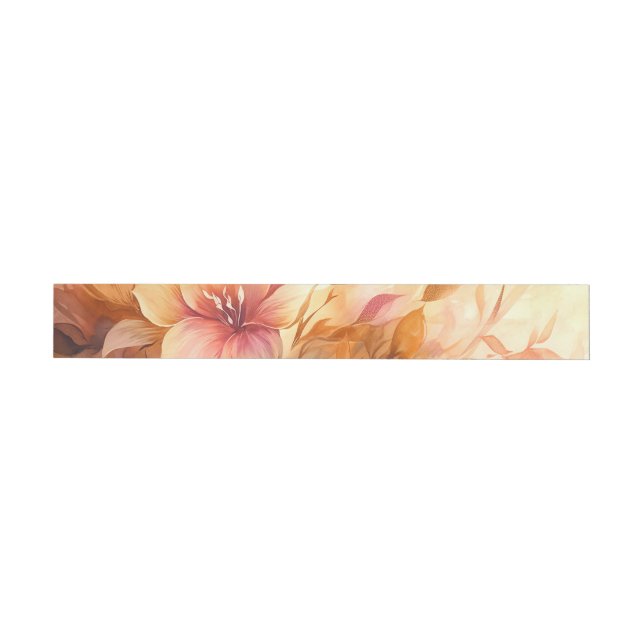 Autumn Bouquet Wrap Around Label (Individual)
