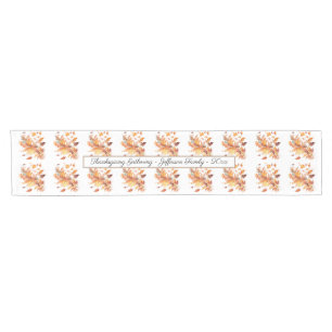 Autumn Breeze Maple Cascade, custom Short Table Runner